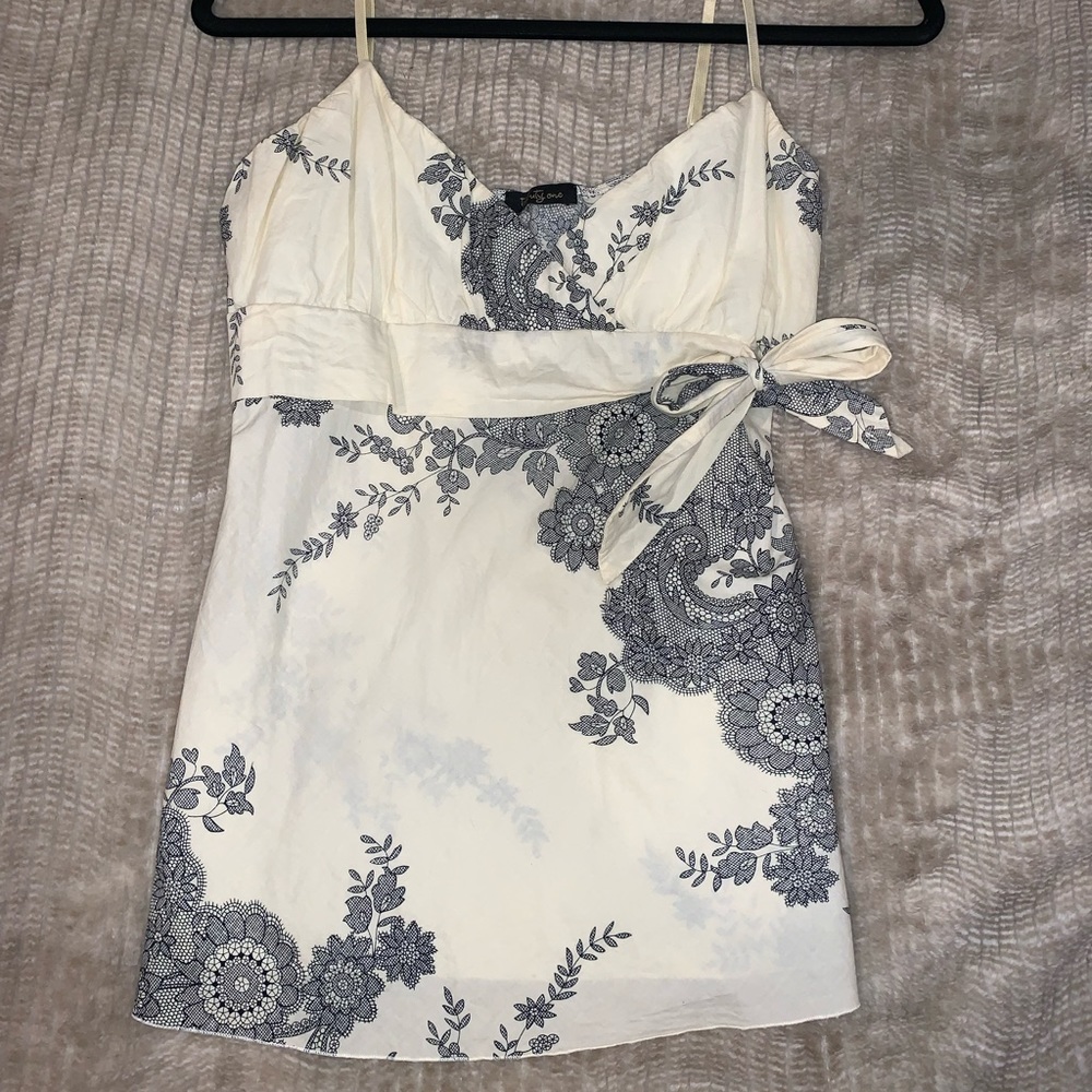 Lace Print Tank Top